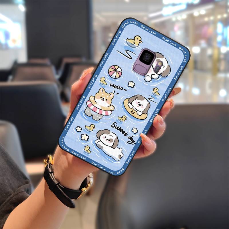 TPU Cartoon Phone Case For Samsung Galaxy S9/SM-G9600 Soft case Dirt-resistant Waterproof Fashion Design Durable Cute