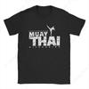 Funny Muay Thai Brazilian Jiu-jitsu T-Shirts Men O Neck Cotton T Shirts Boxing Wrestling Short Sleeve Tee Printed Merchandise