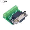 Адаптер DB9 Male/Female на клеммную колодку, плата-разветвитель RS232/RS485 Serial на 9-контактные винтовые клеммы