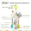 Lamb Character Baby Car Toy With Soft Plush Material For Sensory Development And Parentchild Interaction