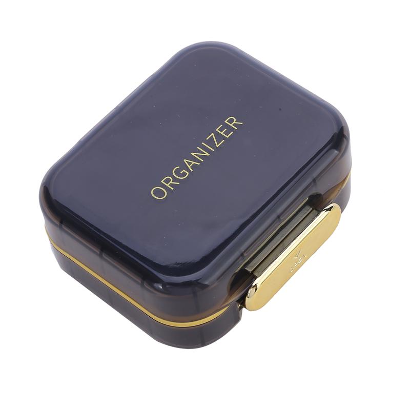 Маленькие ящики для таблеток, органайзер, еженедельный органайзер для таблеток, портативный держатель для таблеток, контейнер, коробка