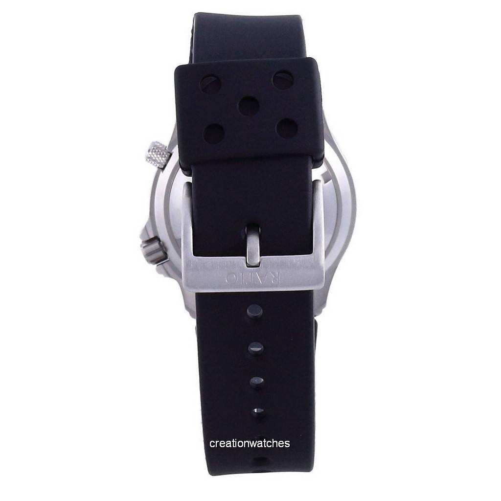 RATIO Автоматические мужские часы FreeDiver Helium Safe 1000M из нержавеющей стали 1066KE20-33VA-BLK