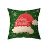 Милый Санта-Клаус на рождественскую тематику с принтом, чехол для подушки, украшение для дома, гостиной, дивана, квадратная подушка, наволочка
