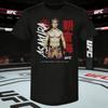 2026 Лето UFC Кай Асакура Боевой Графический Футболка Женская Спортивная Хлопок Короткий Рукав Свободная Повседневная Фитнес Рубашка Унисекс