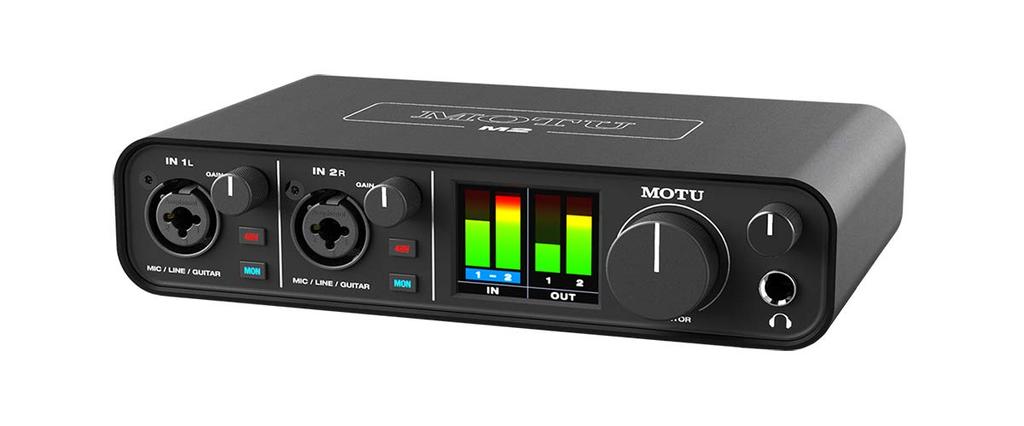 MOTU M2 2in 2out USB-C Audio Interface