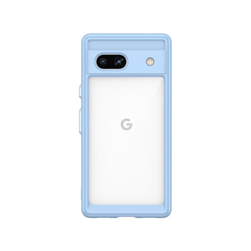 Для Чехол Google Pixel 7A Чехол Pixel 7A Capas Бампер Ударопрочный Задняя Прозрачный Прозрачный Разноцветный Fundas Google Pixel 7 Pro 7A