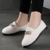 Doudou Shoes Women's Autumn and Winter All-match Flat Outer Wear Plus Velvet Thick Warm Cotton Shoes