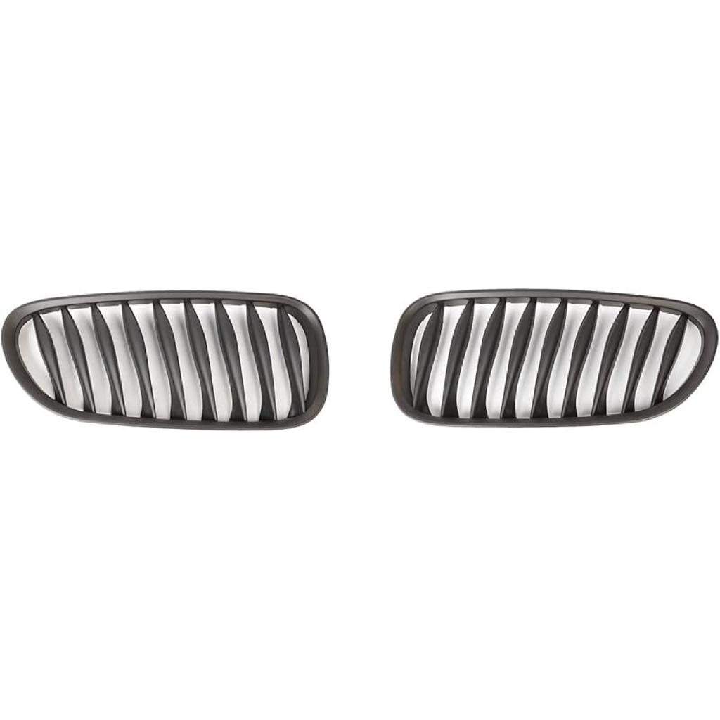 Front Bumper Kidney Grille Grill For BMW Z4 E85 E86 2003 2004 2005 2006 2007 2008 Convertible Coupe Roadster Replacement for 51117117757,51117117758
