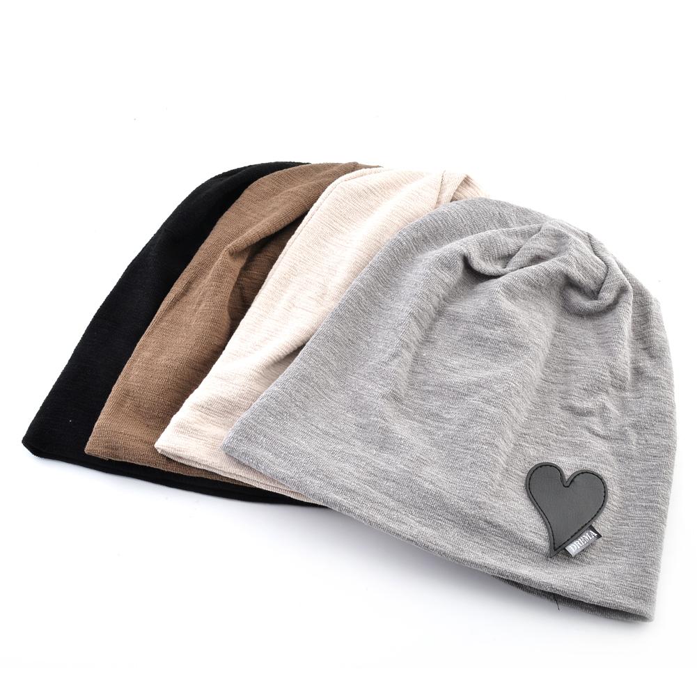 Модная шапка с логотипом в форме сердца, женская однотонная шляпа с капюшоном, весна-лето, тонкие повседневные шапочки с черепами, мужская шляпа в стиле хип-хоп