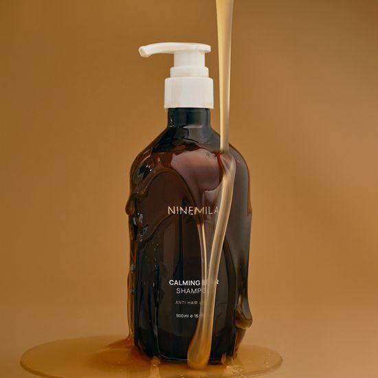 NINEMILA Успокаивающий шампунь от выпадения волос с пивными дрожжами 500 мл