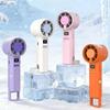 1 Набор 120 Скоростей USB Перезаряжаемый Портативный Мини Ручной Вентилятор Складной Стиль Высокоскоростной Охлаждающий Вентилятор Для Путешествий Кемпинга На Улице