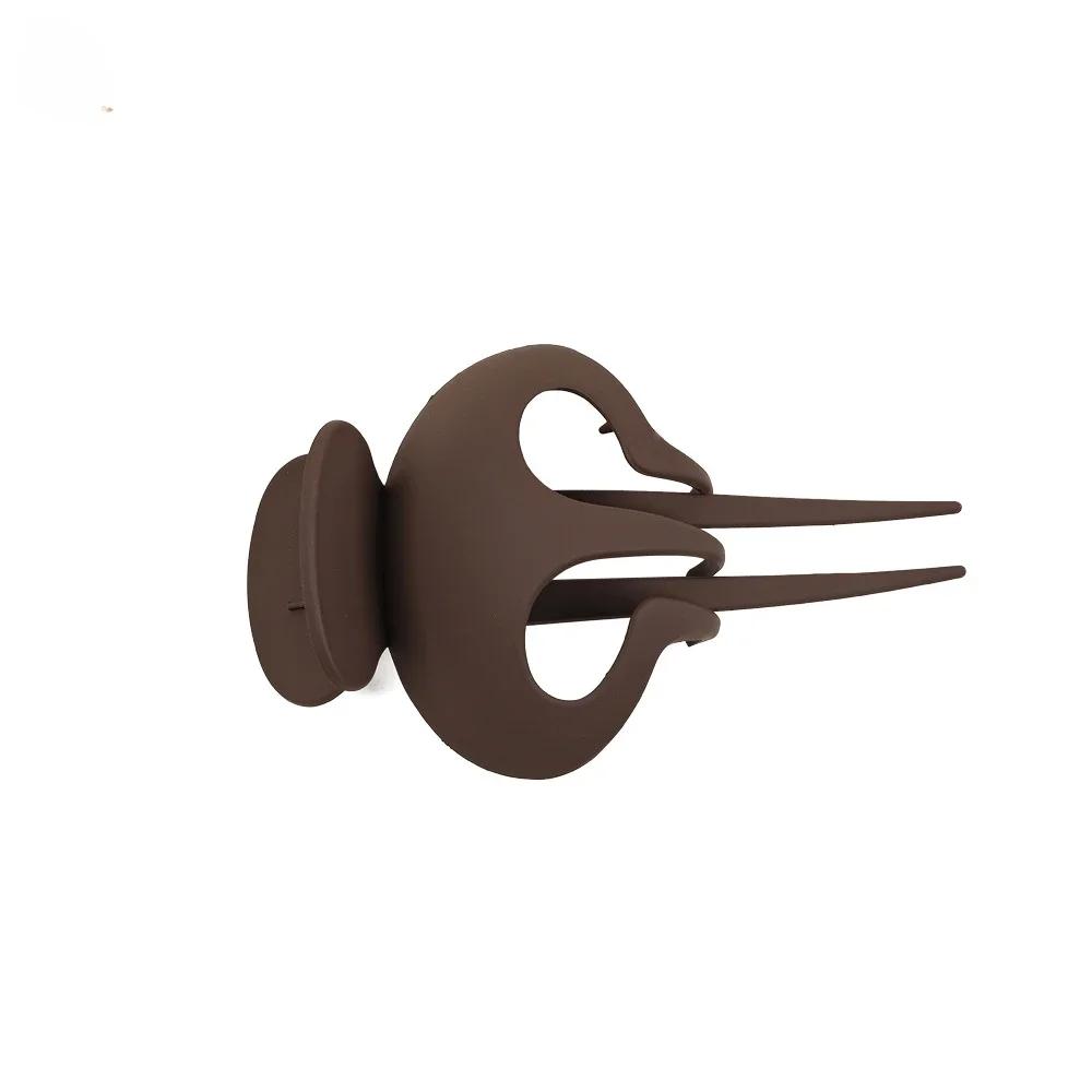 Женский большой зажим для волос, пластиковый бесшовный утконос, коготь для женщин и девочек, простые заколки для волос, инструменты для укладки, аксессуары для волос