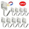 1/10PCS Strong Magnetic Hooks Kitchen Cooking Tools Magnetic Hanger Multi-Purpose Storage Hook Refrigerator Storage Hanger