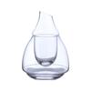 Transparent Wine Cooler Glass Wine Dispenser Cooling Sake Cup Wine Warmer  Home