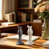 3D Printed Fishtail Dress Vase, Decorative Plastic Flower Vase, Flower Holder Container for Home Office Living Room Table Centerpiece