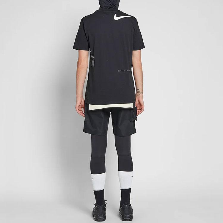 Nike Мужская футболка Lab X MMW с рисунком, черная AA4244-010