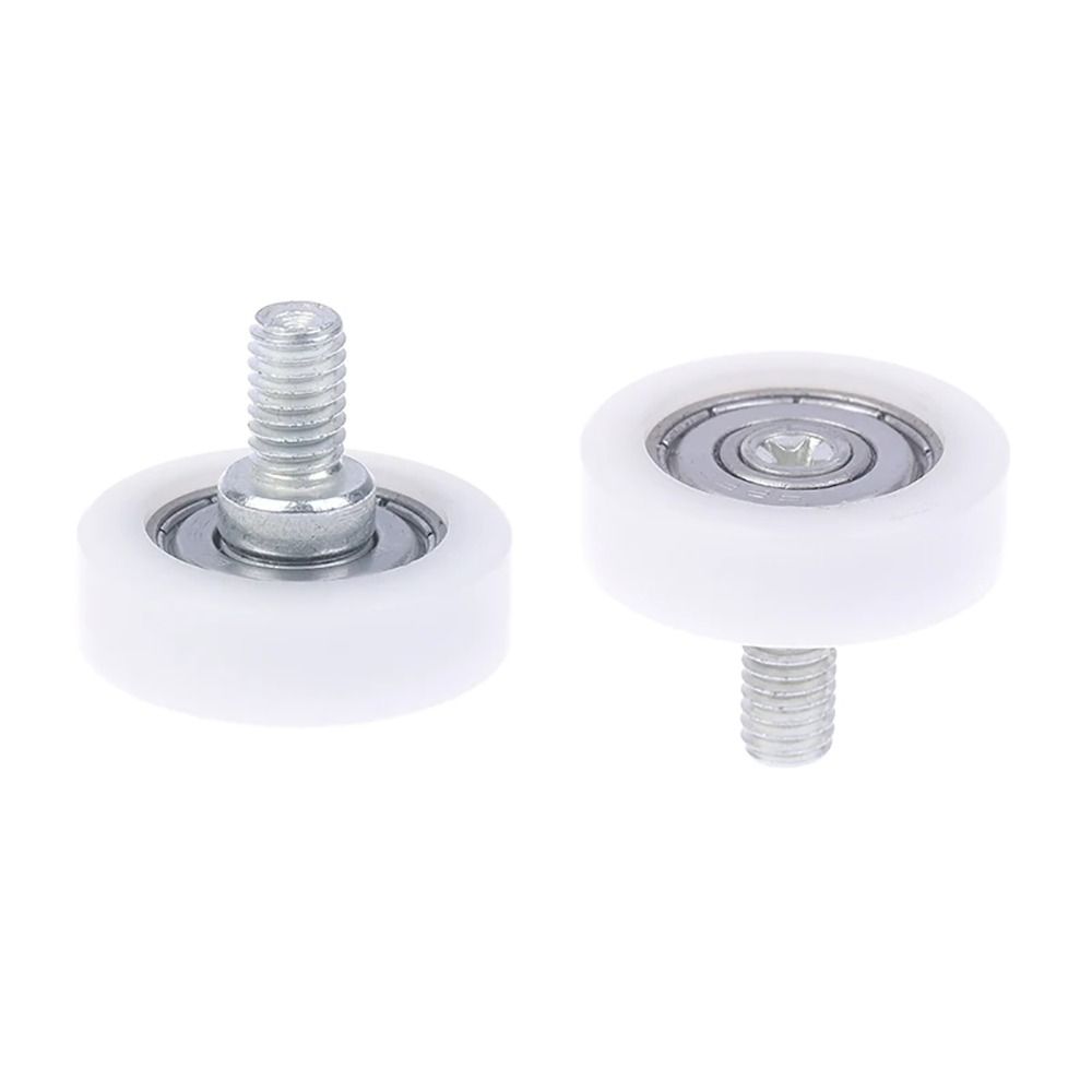 1 шт. Нейлоновый металлический ролик с подшипником для ящика, плоский ролик для раздвижной двери, аксессуары для оконной направляющей