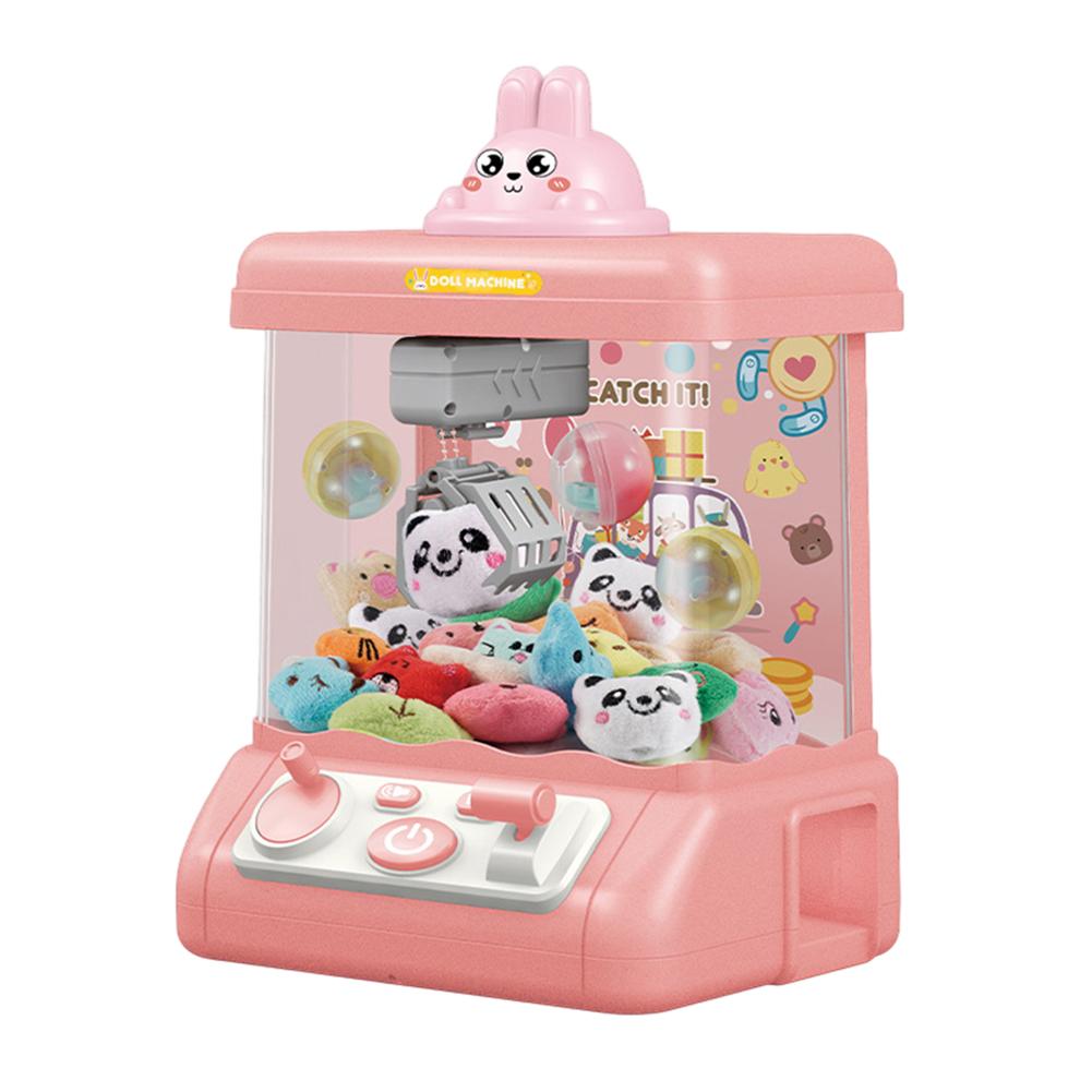 Автоматические Аркадные Игрушки Игровые Автоматы с Захватом Клешней, Зарядка USB, Музыка и Свет, Сильный Захват, Детские Подарки на День Рождения