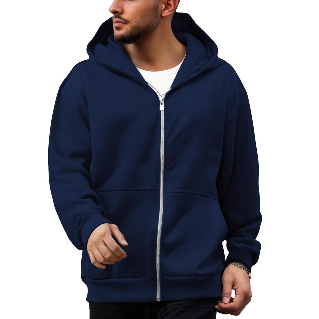Men's Creative Travel Hoodie With Backpack Lightweight Zipper Backpack Sweatshirt Casual Campus Pullover Outfits
