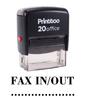 Printtoo FAX IN FAX OUT Самостоятельная печать резиновой печатью Офисные канцелярские товары на заказ