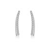 Tancise 925 Sterling Silver Zircon Earrings Drop Earrings For Women Wedding Party Gifts