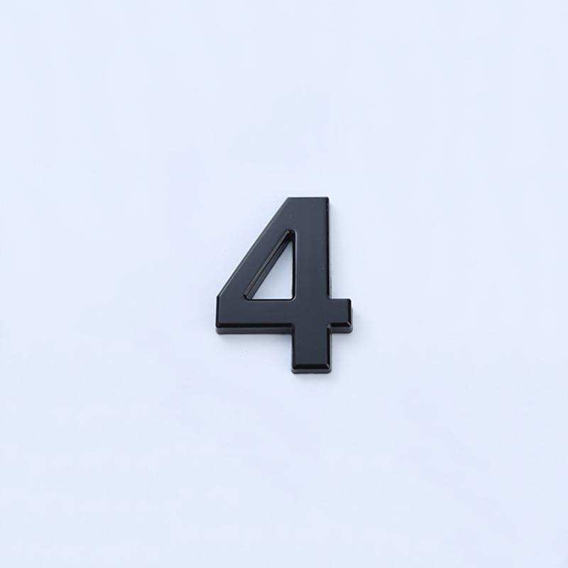 3,9-дюймовая табличка на дверь из АБС-пластика с гальваническим покрытием, цифровая вывеска с номером отеля, номер дома в отеле, цифровая табличка с номером дома, золото, серебро, черная, бронза