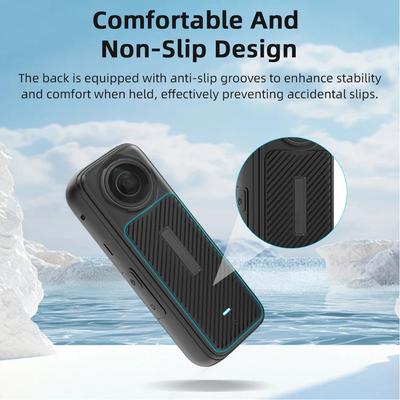 Защитный чехол для камеры Insta360 X4, аксессуары, мягкий водонепроницаемый чехол, защитный чехол для Insta 360 X 4, аксессуары
