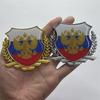 Автомобильные наклейки персонализированные и креативные металлические наклейки для защиты от царапин наклейки на крышку бензобака флаг России значок на багажник модифицированный значок орла