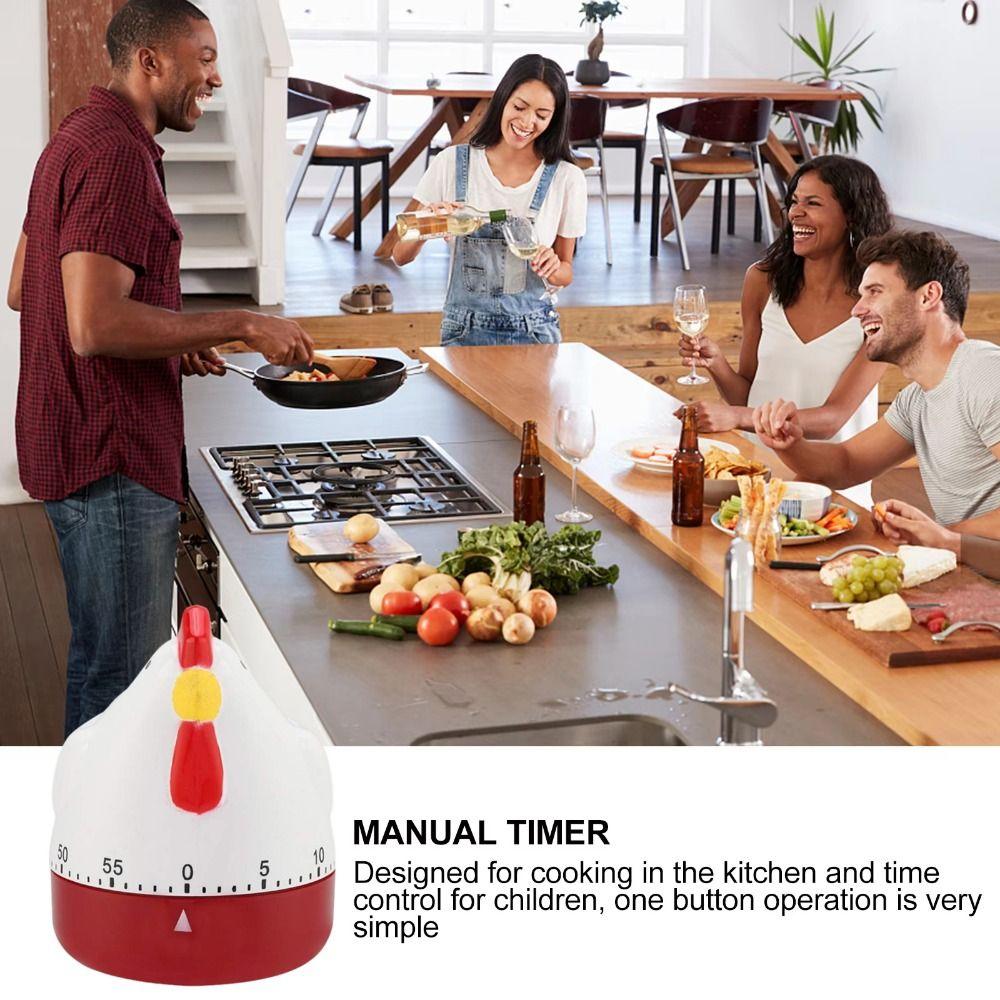 Mechanical Mechanical Timer Manual Wind Up Cooking Timer Countdown Clock Cooking Timing
