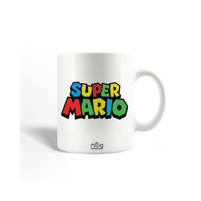 Mug - Super Mario - Logo - Ceramic - 30cl - Dishwasher Safe