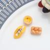 Изготовление ювелирных изделий Аксессуары Модель Кукольного домика Миниатюрный Завтрак Еда Игровая Имитация Еда Мини Хлеб