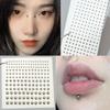 Non Piercing Lip Nails Sticker Selfadhesive Waterproof Reusable Fake Lip Nail Eyebrow Nose Ring Body Belly Button Jewelry