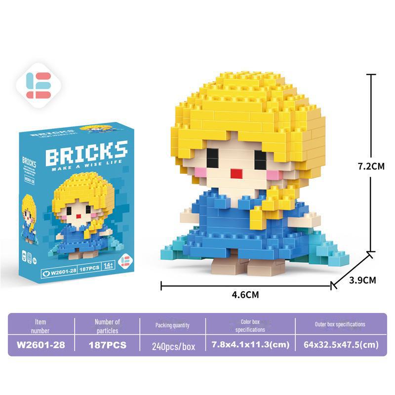 Строительные блоки из алмазных частиц «Китайский маджонг» Guochao — детский образовательный набор