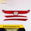 16-19 Tenth-Gen Civic Hood & Grille Trim Accessories