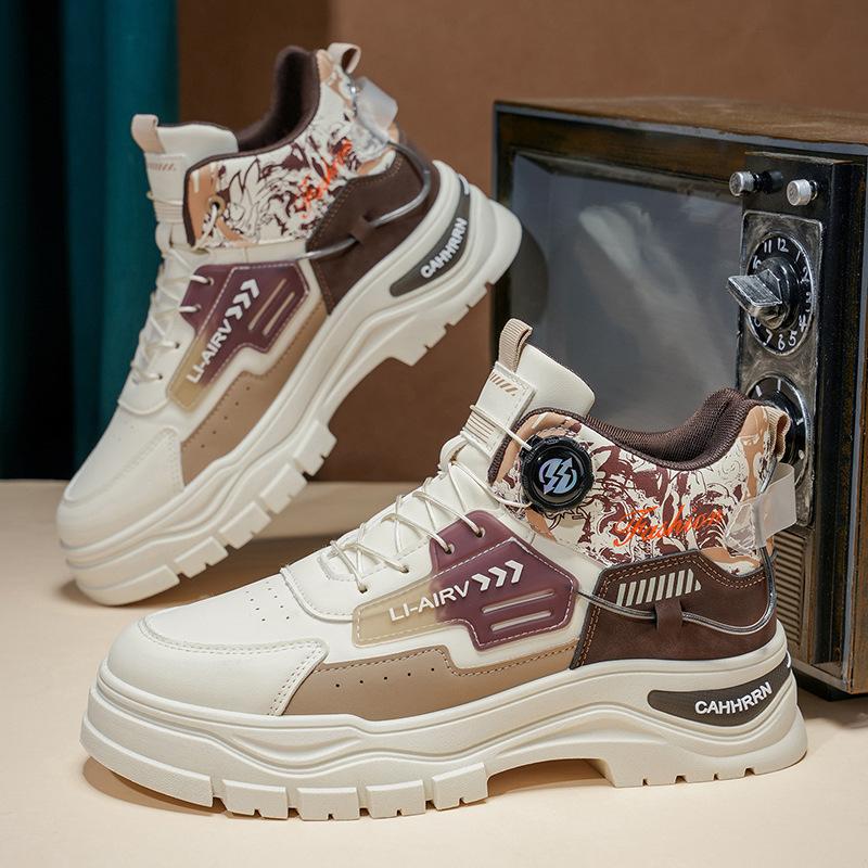 Autumn and winter casual sports board shoes new white Martin boots G