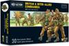 Warlord Action British and Allied Special Forces Assembly Kit WLG402011022 Games/Bolt 1/56 (30 Figures) (Personnel)