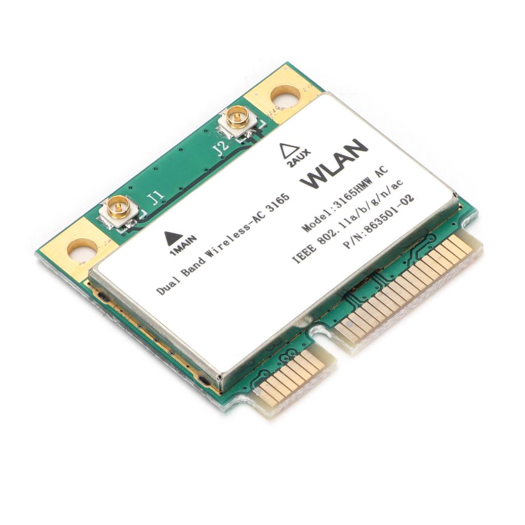 Беспроводная карта Двухдиапазонная 802.11a b g n ac Мини-интерфейс PCIE Сетевые Компьютерные Аксессуары