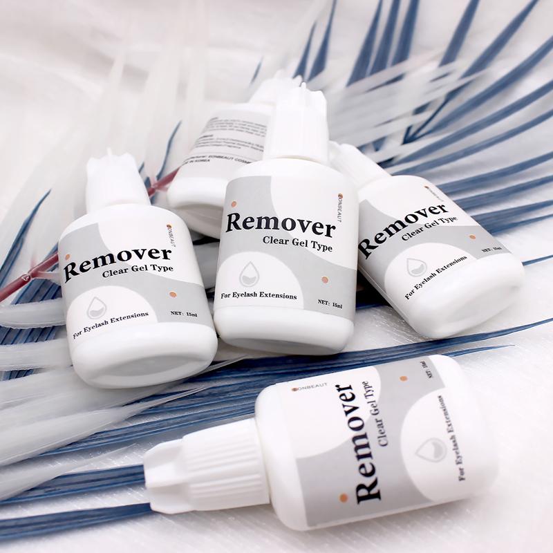 Прозрачный розовый гель для снятия ресниц, клей для наращивания ресниц, 15 г, клей для наращивания ресниц, корейское средство для удаления накладных ресниц, инструменты для макияжа