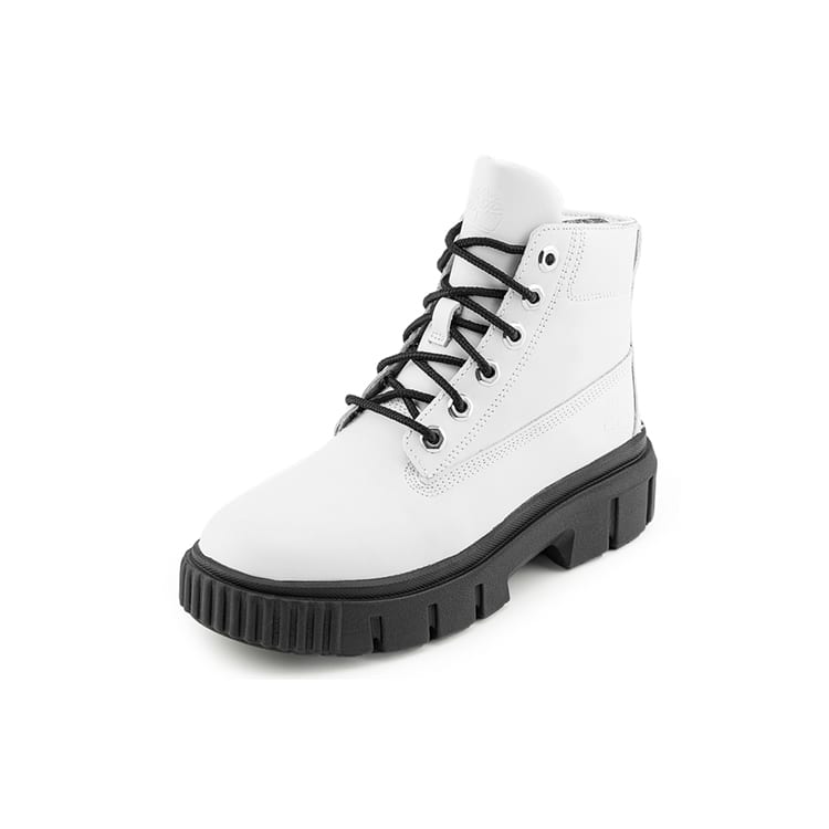 Timberland Кожаные ботинки Greyfield 'White Full Grain' Женские A41ZW-100