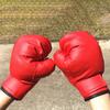 Детские боксерские перчатки, тренировочные перчатки для юниоров из искусственной кожи, спарринговые перчатки для боксерской груши, кикбоксинга