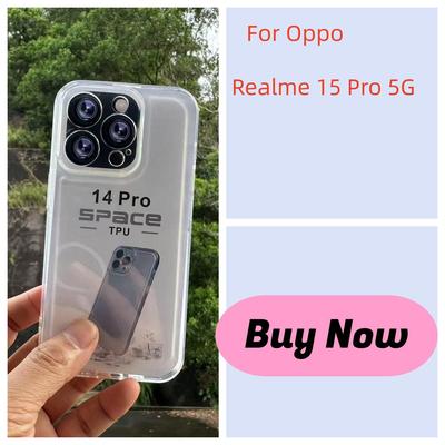 Прозрачный чехол-бампер для телефона Realme 15 Pro 5G