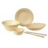 Rebirth Natural Series Tableware 6 Includes For Living Made In Dishwasher Microwave Safe Set, Pieces, Chopsticks, Alone, Japan, Plastic, Light, Safe,