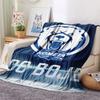 1PC HC Kometa Brno Patterned Flannel Blanket Suitable For All Seasons for Home Decor Warmth and Comfort Gifts Holiday Present