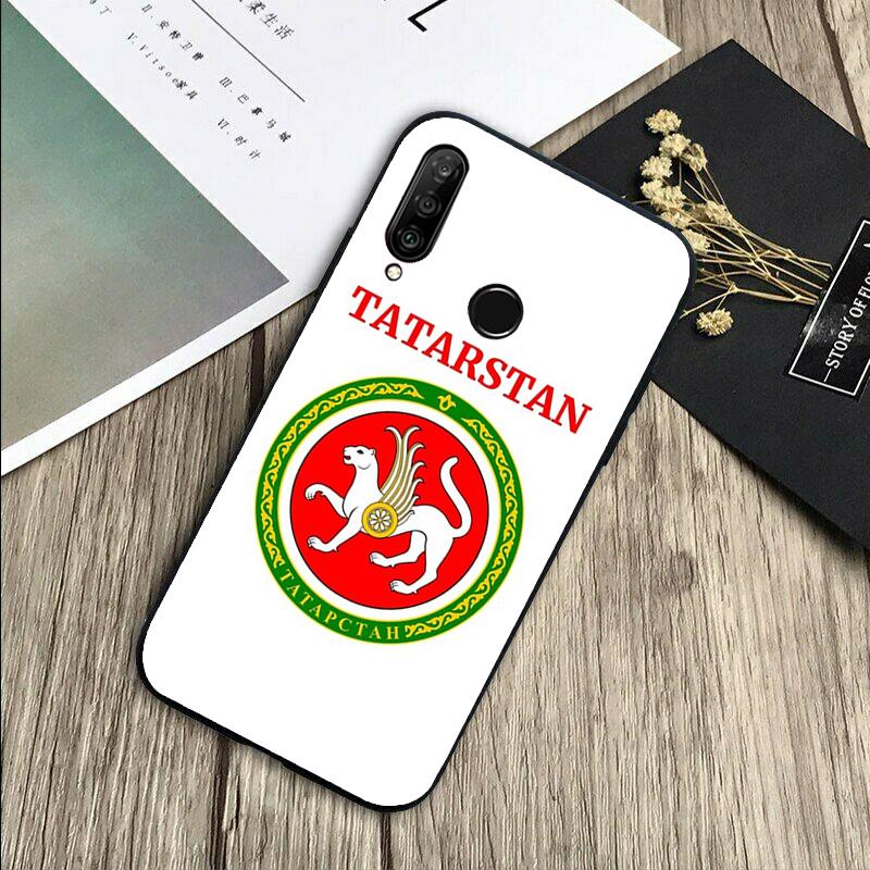 Чехол для Huawei Nova 11 9 10 SE Y70 Y60 Y90 Y61 Y91 Y73 Y72 12i 11i 8i P30 P40 Lite P60 Pro с изображением Флага и Герба Татарстана