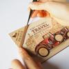 KINOWA "World Travel" Quilling Car Kit, Original Handmade Kit, Classic Car, Made In Japan