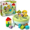 LEGO DUPLO First Dog House and Shape Sorting Puzzle Toy for Kids Ages 1.5 to 3 Years Educational Building Blocks
