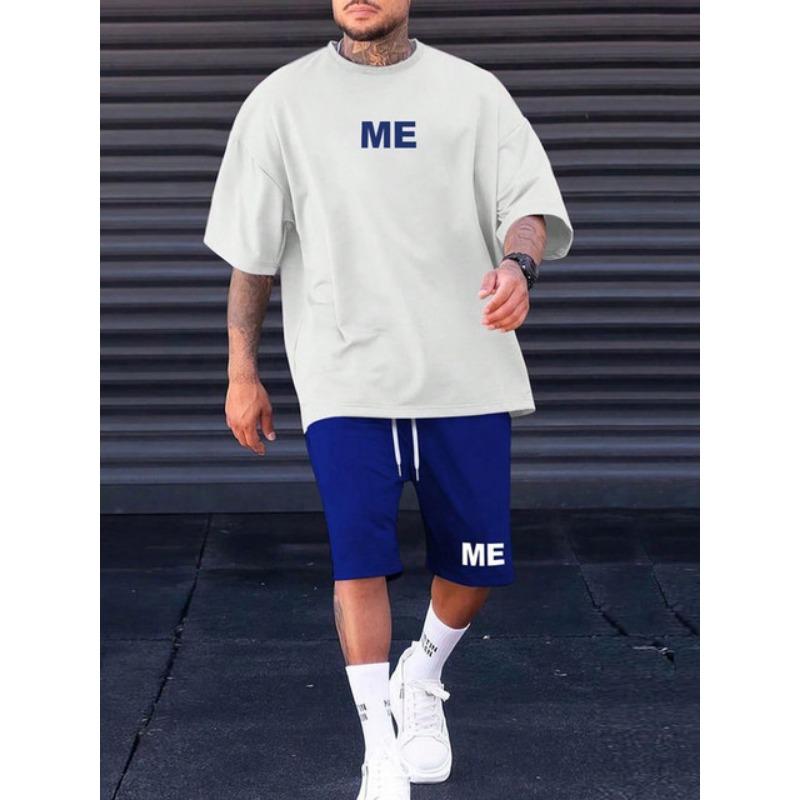 3D Printed Men's Summer Everyday Street Men's Short-sleeved T-shirt And Shorts Set Outdoor Beach Short Urban Fashion Set