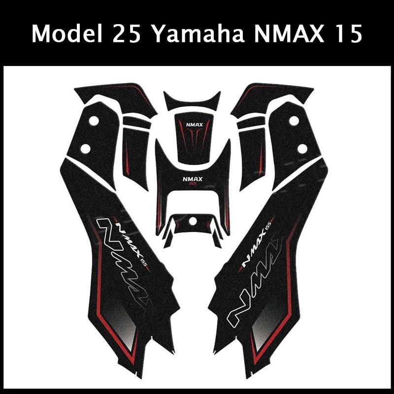 Подходит для 25 типов наклеек на бак Yamaha NMAX155, защитных наклеек на кузов, водостойких аксессуаров для модификации с защитой от царапин