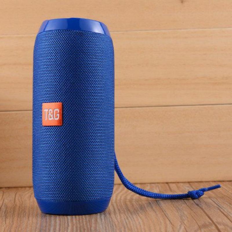 Портативная беспроводная Bluetooth-колонка TG117 с сабвуфером, слотом для карты и функцией прямой трансляции K-song для использования на открытом воздухе