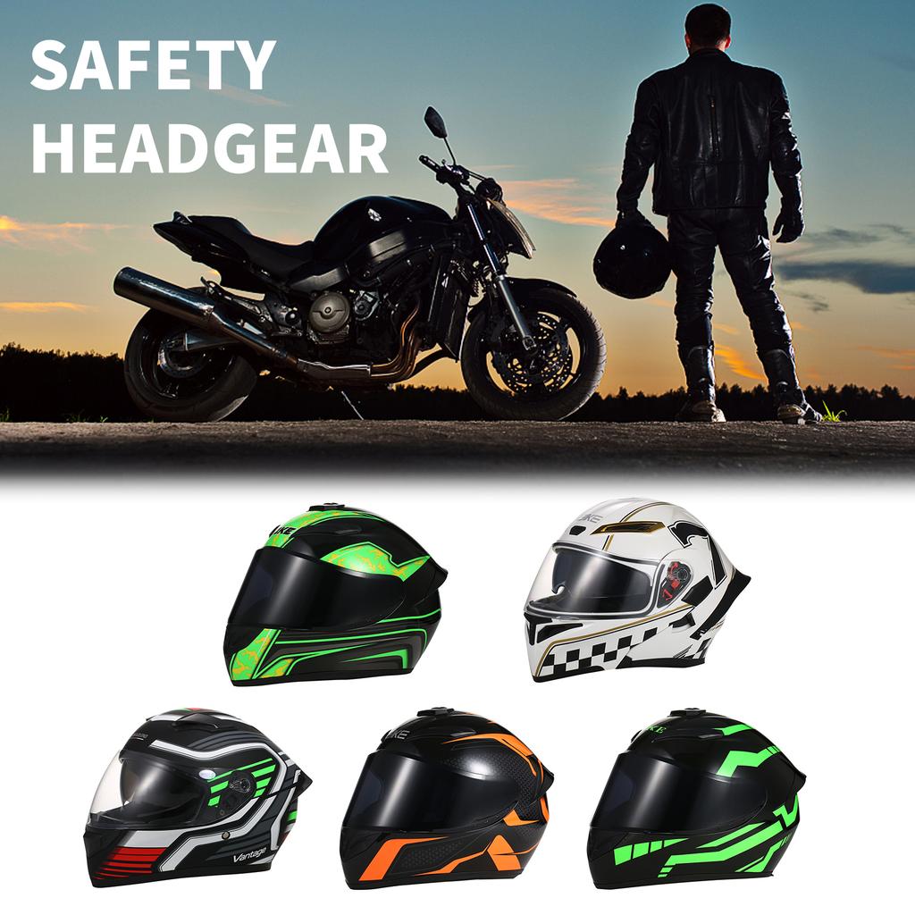 Motorcycle Helmet Full Face Street Helmet Unisex Adult Cool Rider Equipment Four Seasons Street